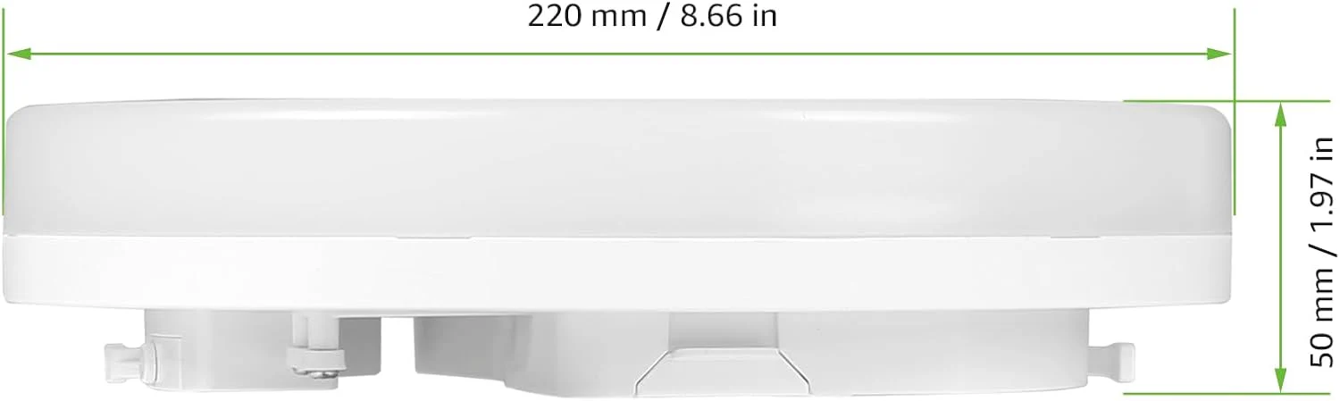 Lepro 8.7-Inch Waterproof LED Flush Mount Ceiling Light (15W, 1500LM, Low Profile, 5000K Daylight White) - Image 10