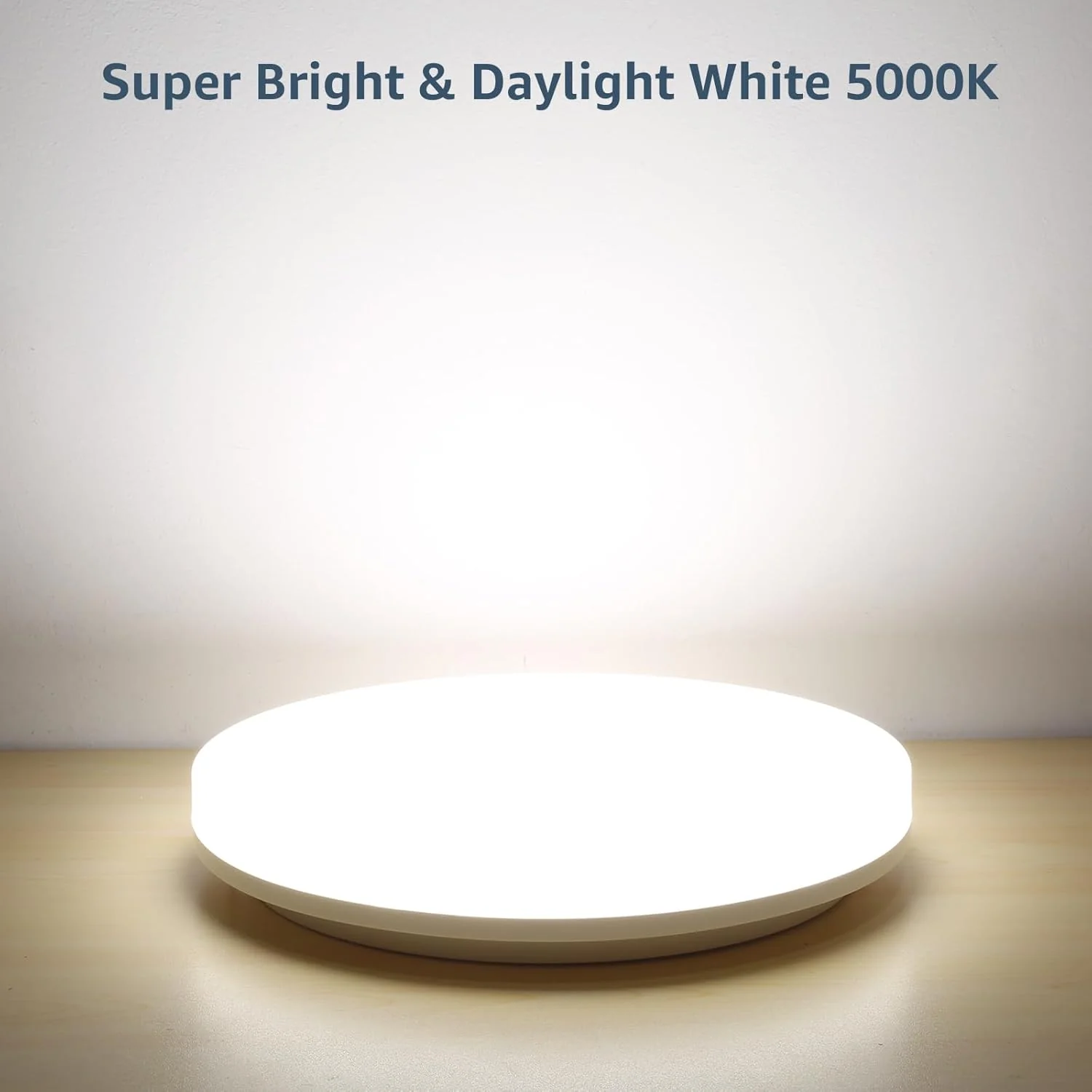 Lepro 8.7-Inch Waterproof LED Flush Mount Ceiling Light (15W, 1500LM, Low Profile, 5000K Daylight White) - Image 3