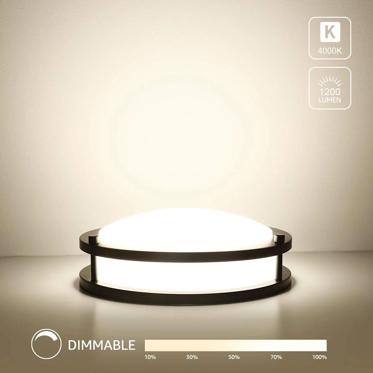 LE LED Flush Mount Ceiling Light - Image 2