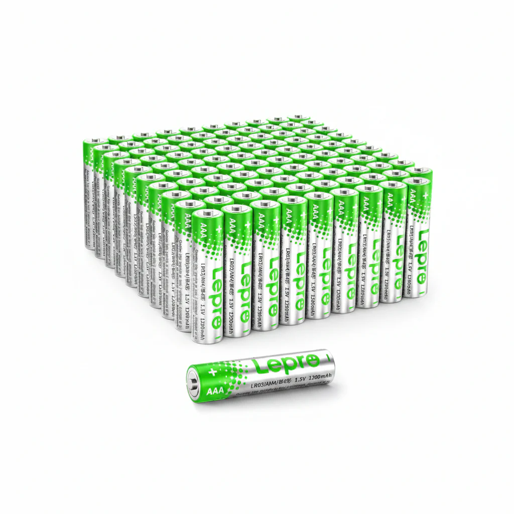 Lepro 1.5V AAA Alkaline Batteries, 1200mAh Long-Lasting High Performance Triple A Battery (24/48/100 Pack) - Image 8