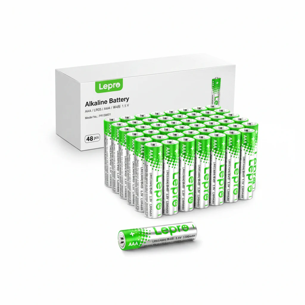 Lepro 1.5V AAA Alkaline Batteries, 1200mAh Long-Lasting High Performance Triple A Battery (24/48/100 Pack) - Image 9