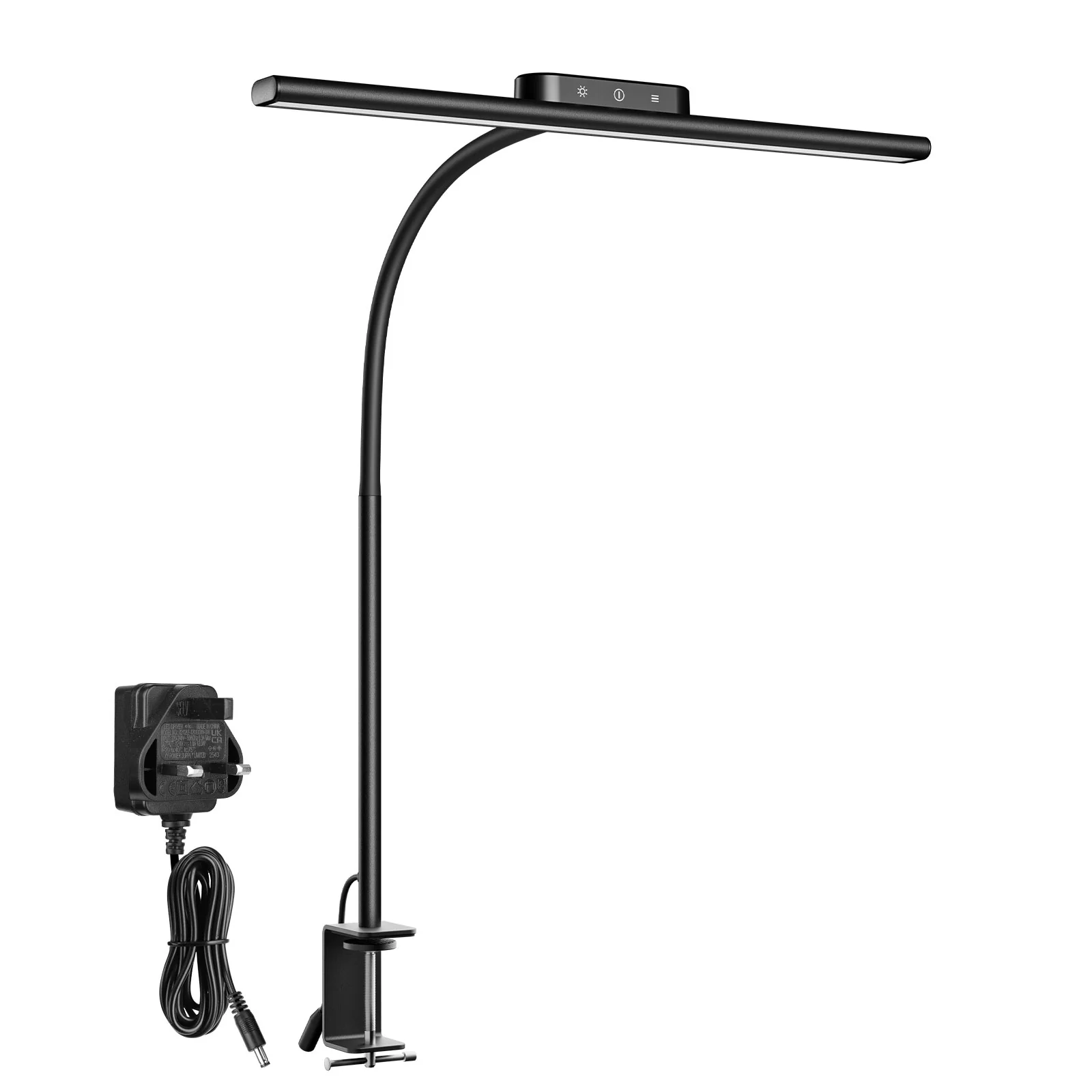 Lepro Led Desk Lamp for Home Office, Metal Architect Lamp with Clamp, 11W 750LM Eye-Caring Task Light, 25 Lighting Modes, Flexible Gooseneck for Monitor, Workbench, Drafting, Crafts, Reading - Image 11