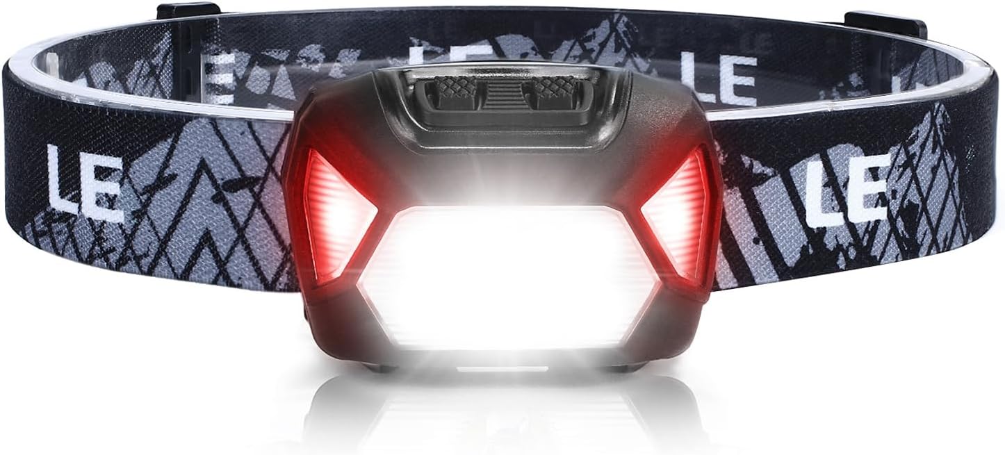 Lepro Battery Powered Headlamp (Black) - Image 10
