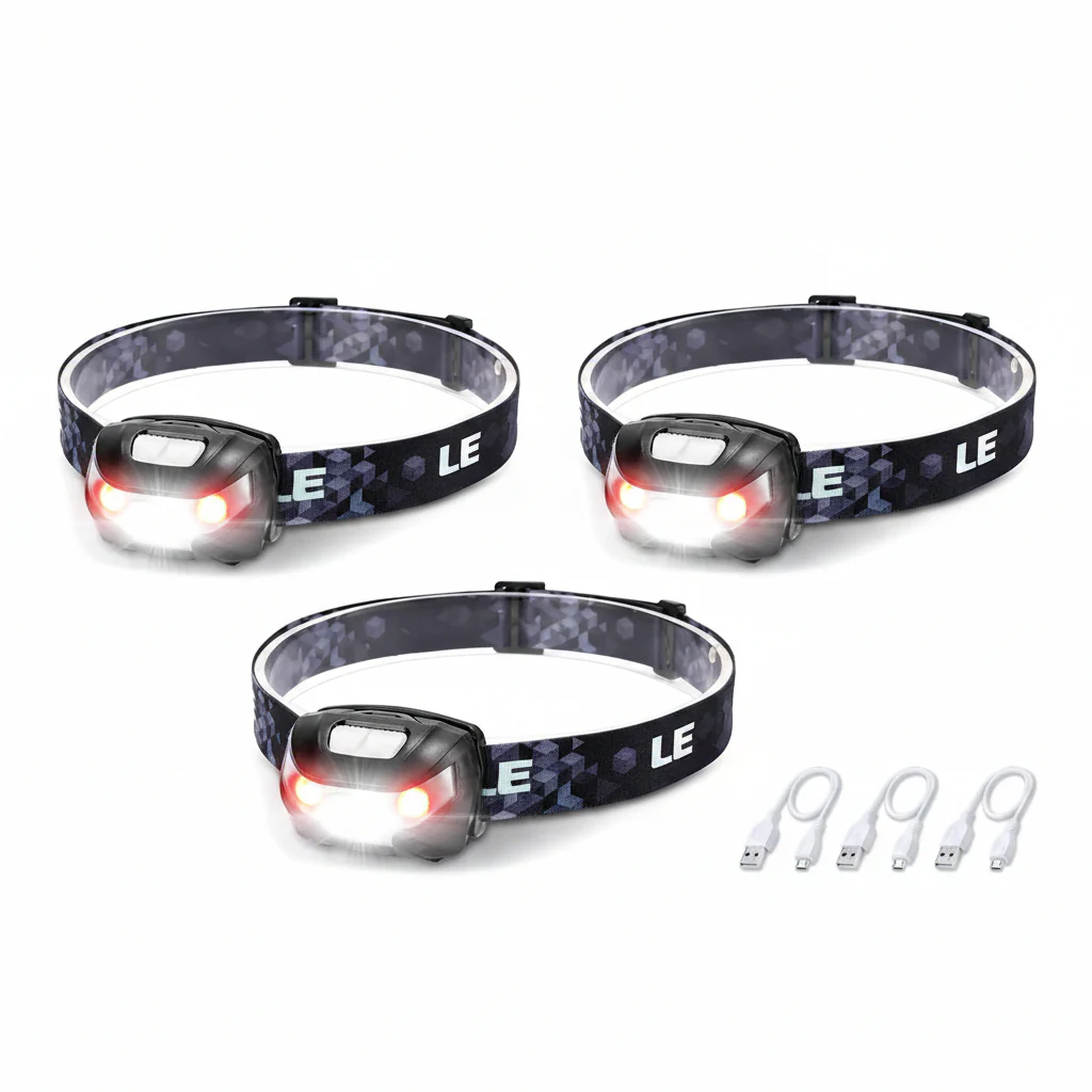 Lepro LED Headlamp (USB-C Rechargeable, 5 Light Modes) - Image 8