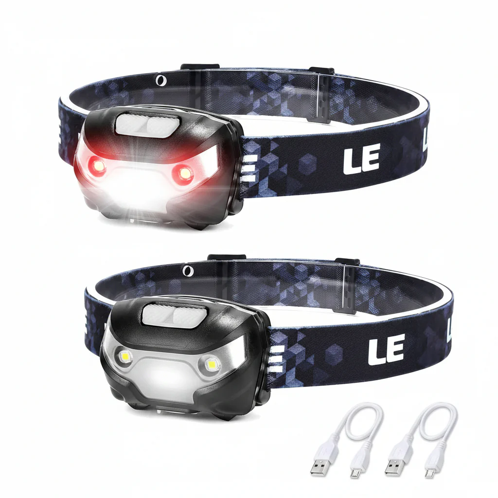 Lepro LED Headlamp (USB-C Rechargeable, 5 Light Modes) - Image 9