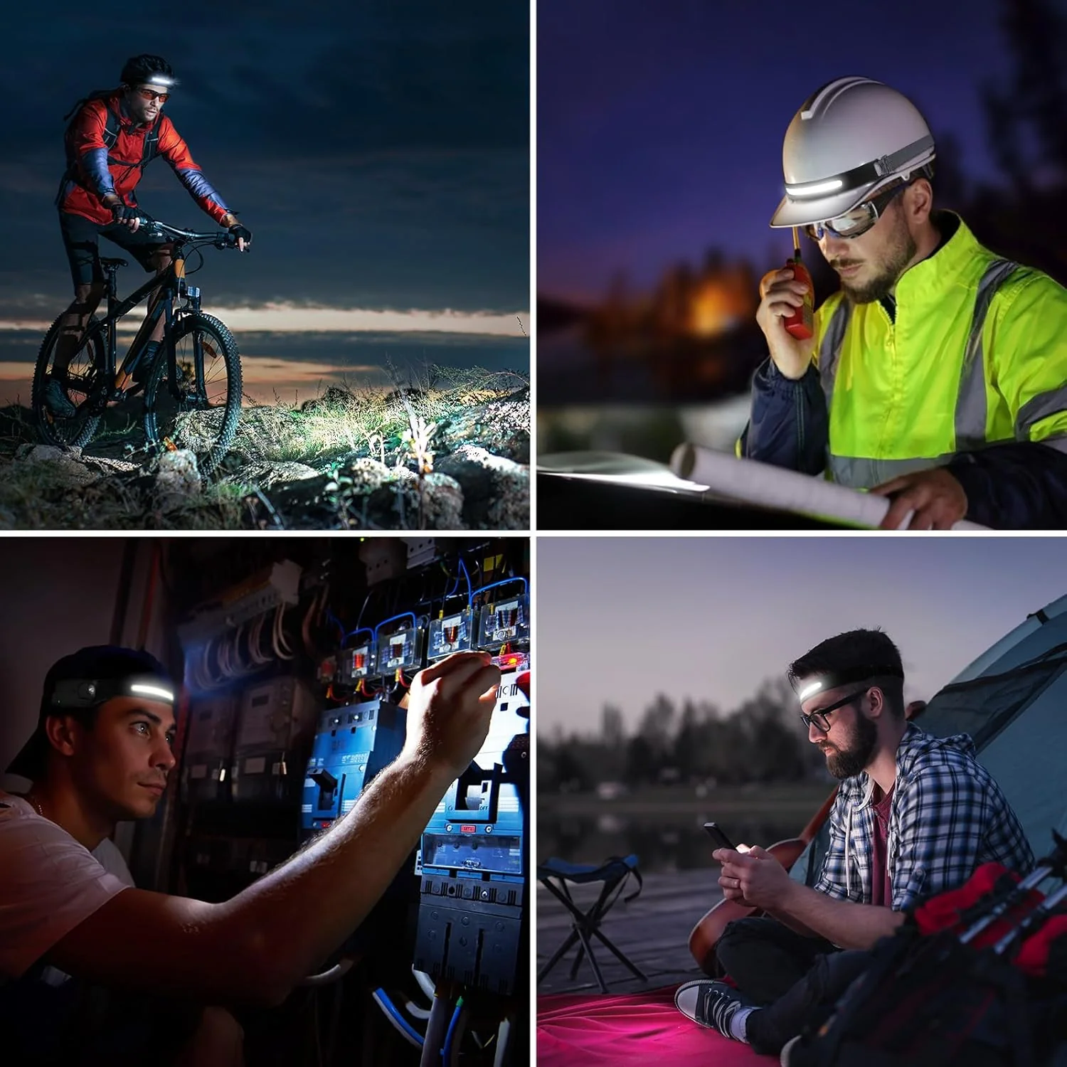 Lepro Rechargeable LED Headlamp with Motion Sensor - Image 9