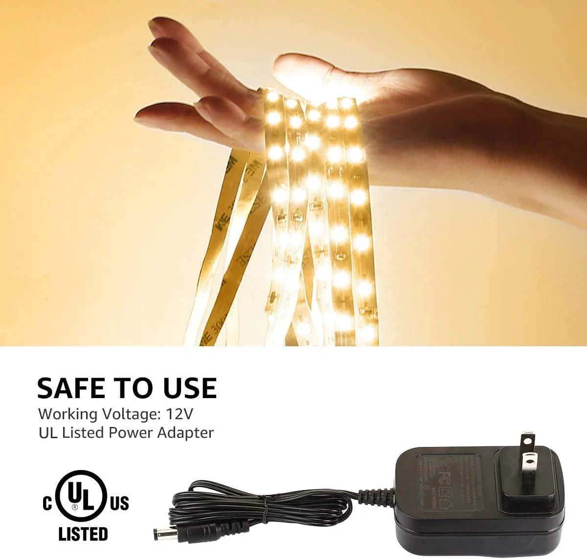 Lepro LED Strip Light (Dimmable, Warm White) - Image 6