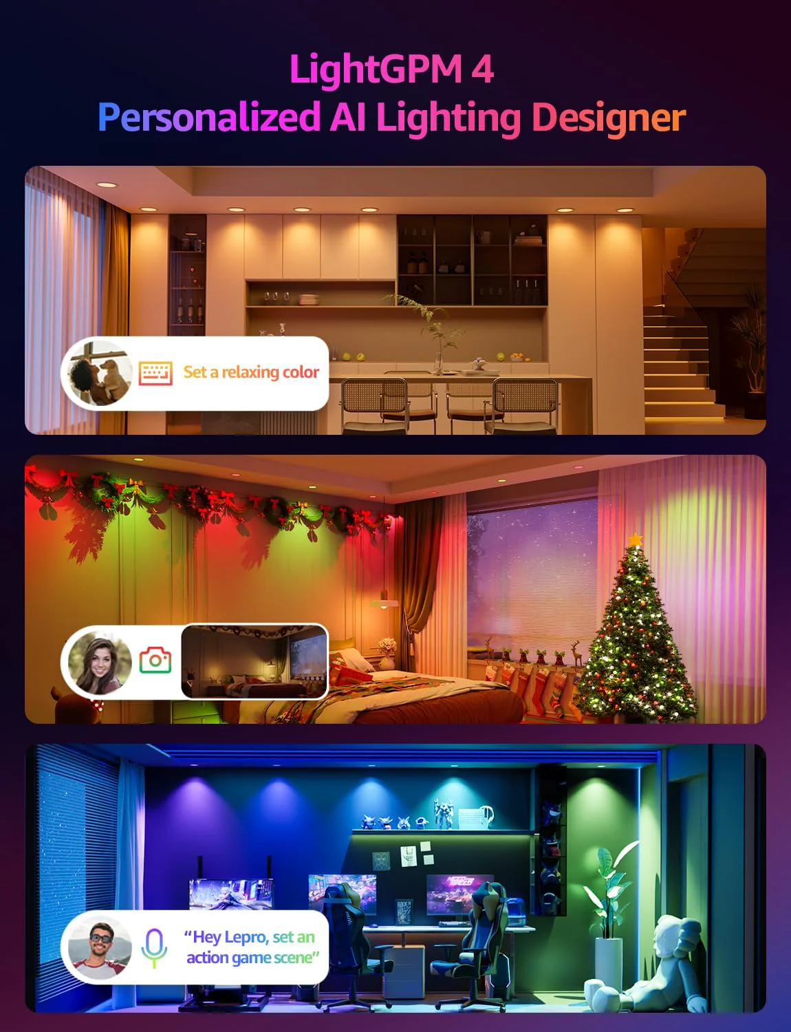 Lepro R2 AI LED Recessed Light - Image 3