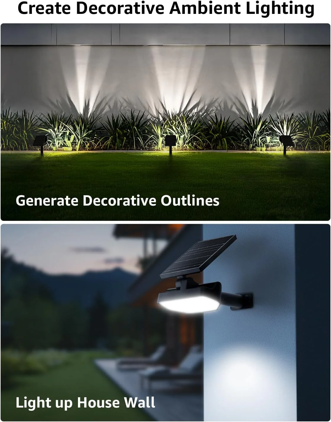 Lepro Solar Decorative Spot Lights (Cool White, IP65 Waterproof) - Image 3