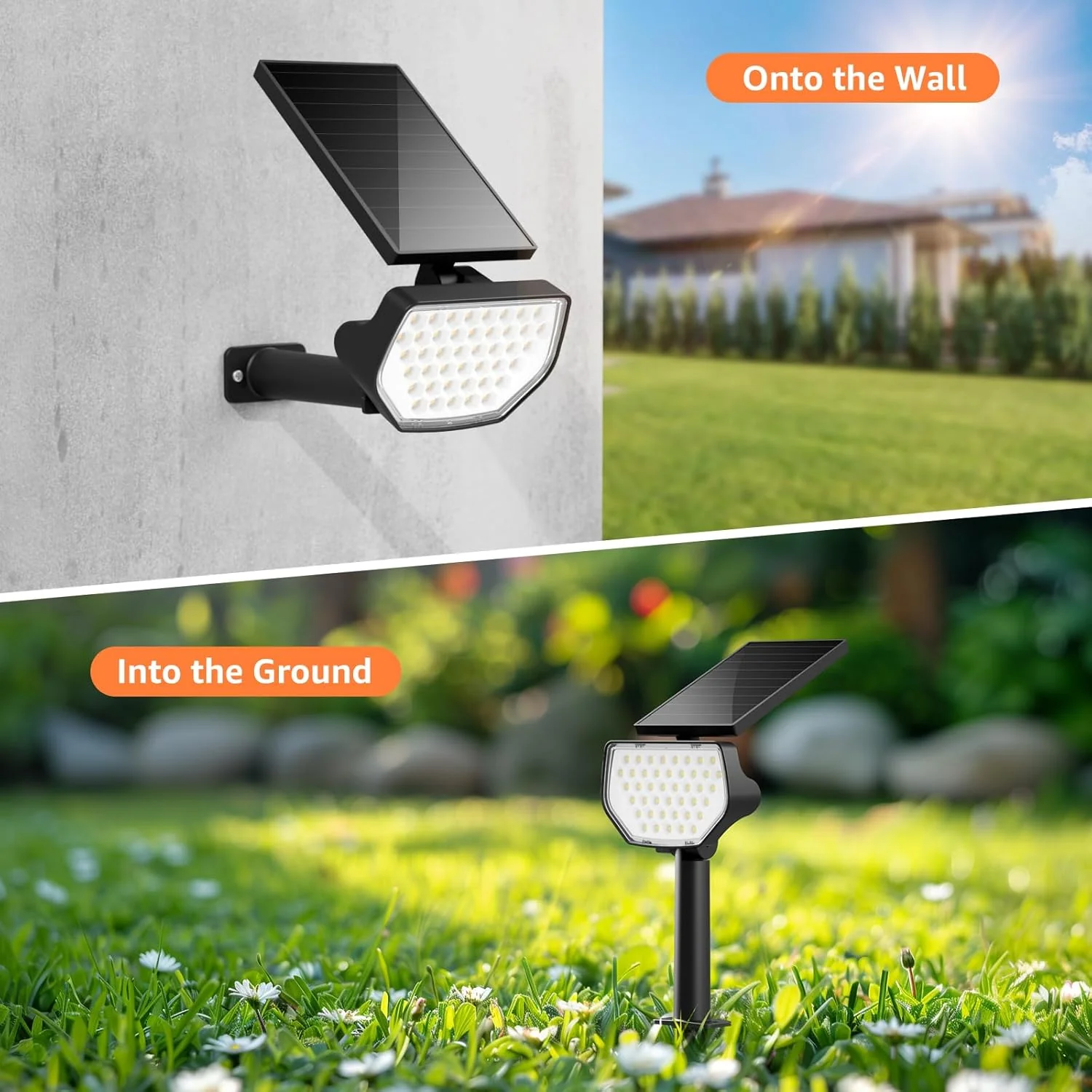 Lepro Solar Decorative Spot Lights (Cool White, IP65 Waterproof) - Image 7