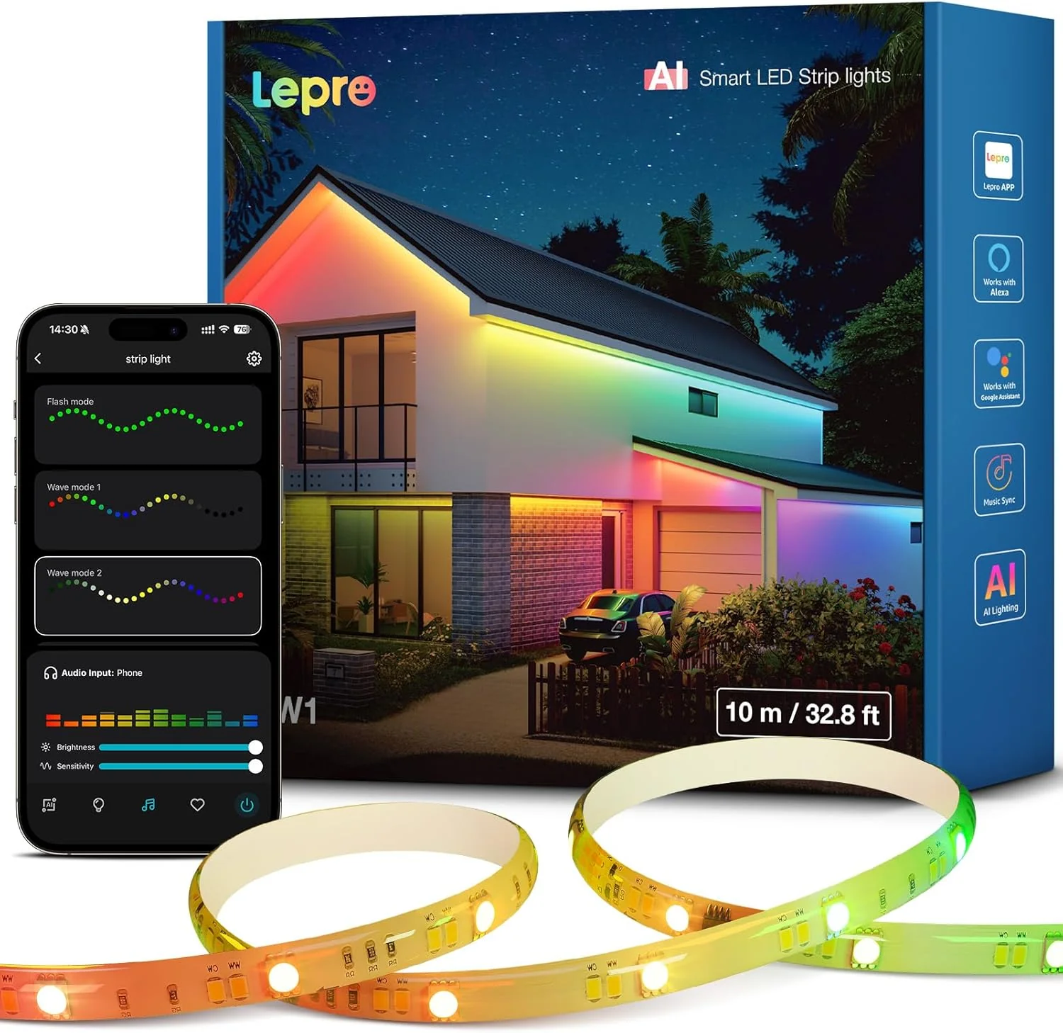 Lepro SW1 AI Smart Outdoor LED Strip Lights - Image 10