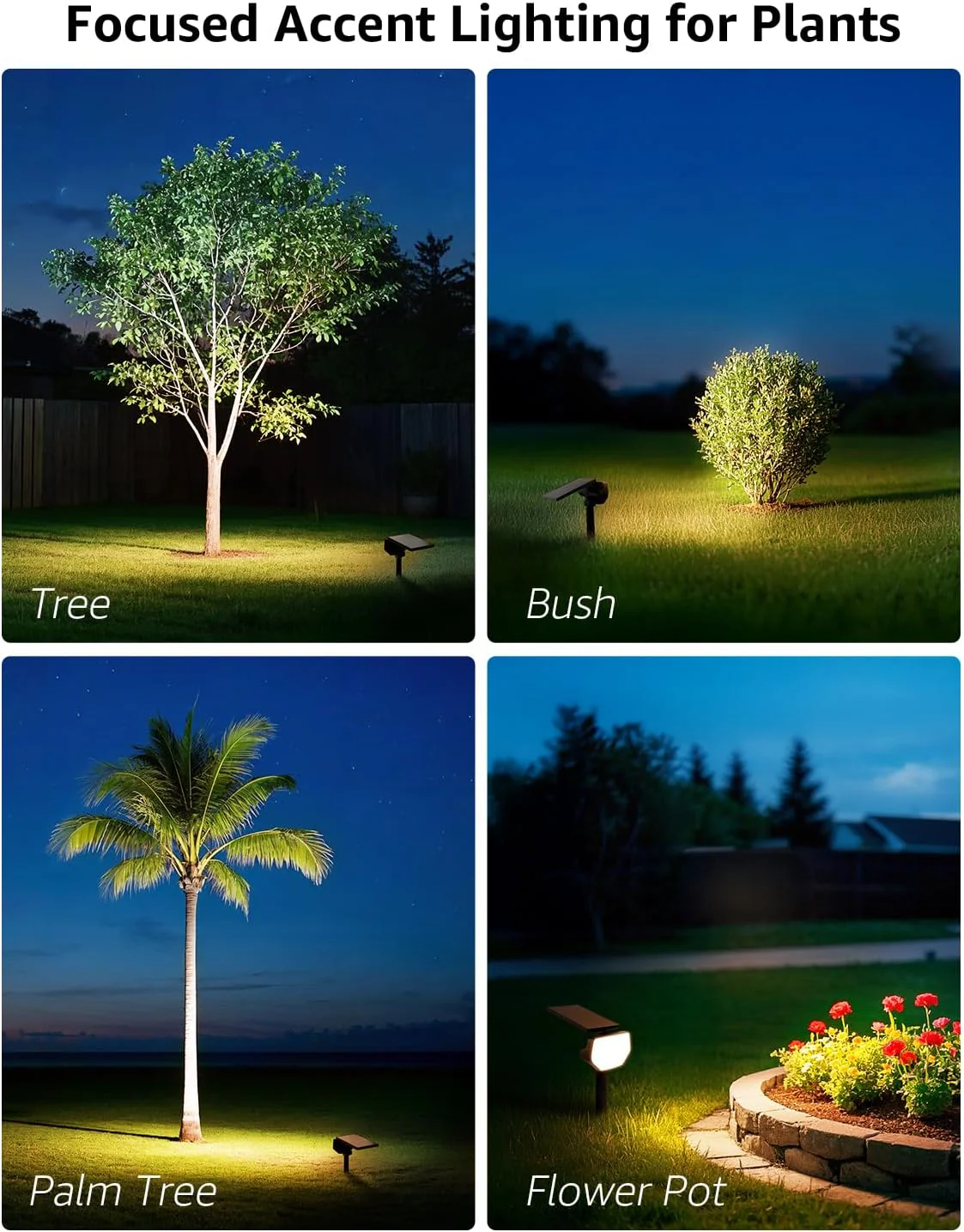 Lepro Solar Decorative Spot Lights (Warm White, IP65 Waterproof) - Image 3