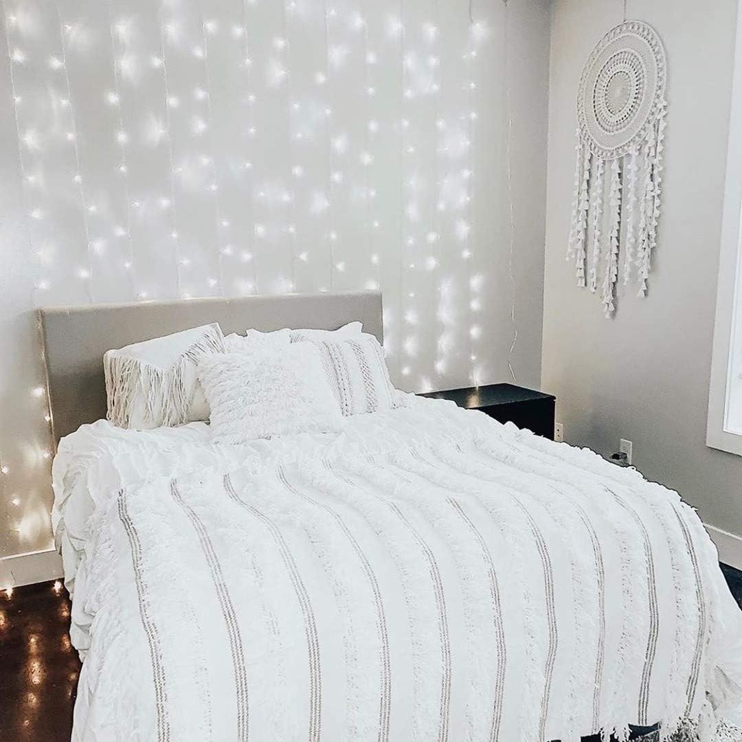 Lepro Fairy Curtain Lights (Cool White, for Modern Party & Festive Decor) - Image 3
